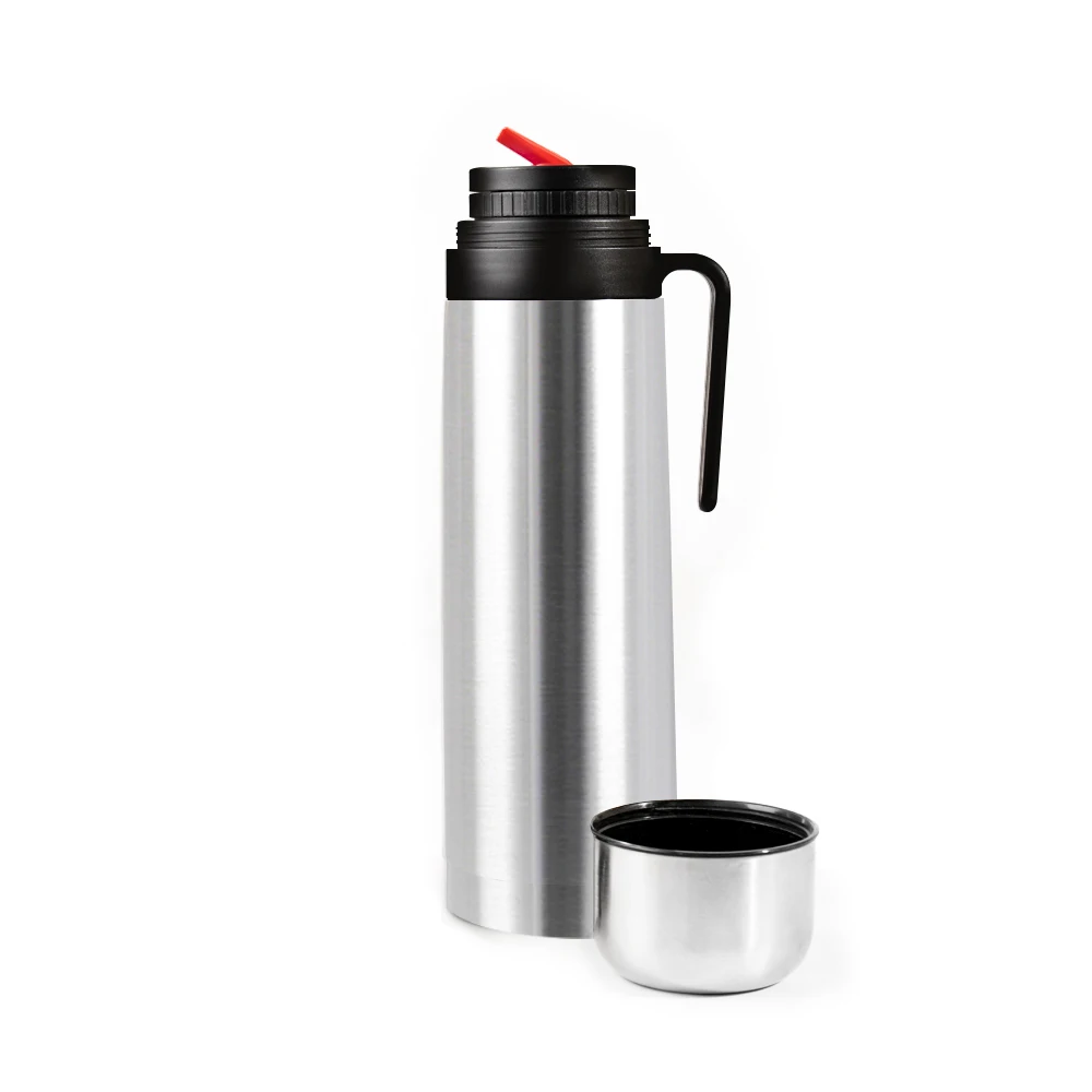 

Yerba Mate-Stainless Steel Thermos Vacuum Flask, Heat Insulated, Argentino Water Bottle, Hot Sale, 1000 ml