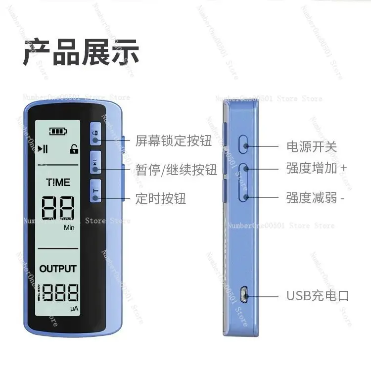 TDCS Transcranial Direct Current Stimulator Head Fatigue Helps Concentration Massager