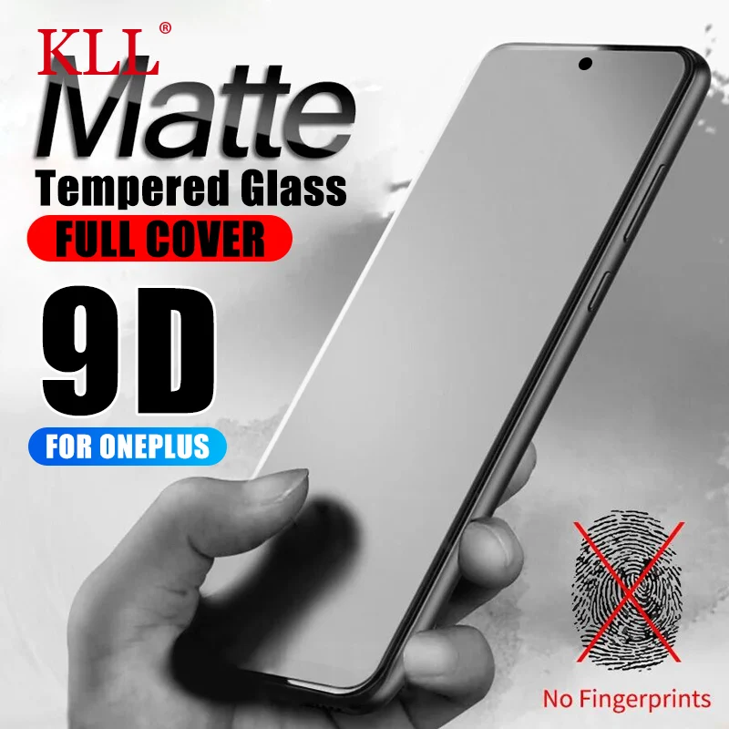 

9D Matte Frosted Tempered Glass For OnePlus Nord CE 3 2 Lite Screen Protectors Nord 3 2 2T N300 N30 N200 N20 SE N100 N10 5G