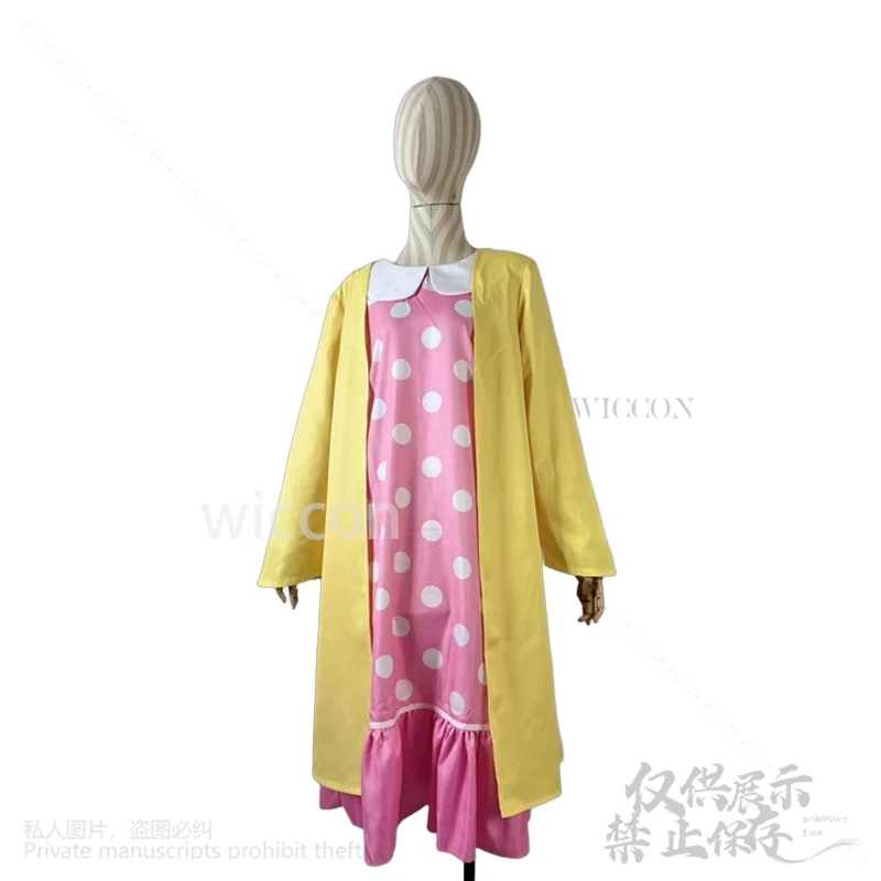 Sorasaki Hina Cosplay Anime Game Blue Archive Costume Polka Dot PajamasLifelike=/  Yellow Coat Wigs Loli Lolita Girls Customized