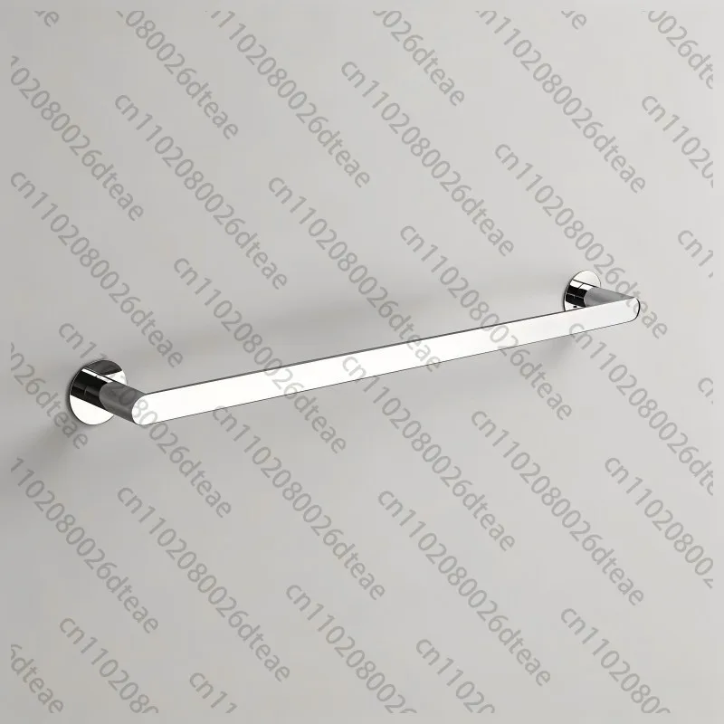 All-copper Punched Wall-mounted Towel Rack Set For Bathroom Storage Rack