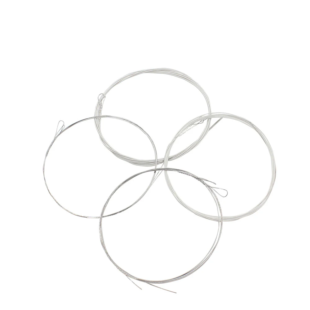 IRIN 8-teiliges Mandolin-Saiten-Set aus vergoldetem Stahl, versilberte Kupferlegierung, umsponnen Mandoline-Teile, Zubehör für Saiteninstrumente – Detail 4