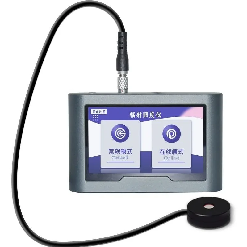 

Portable UV Irradiance Meter Ultraviolet Radiation Intensity Tester Digital UV Light Power Gauge Irradiation IlluminanceDetector