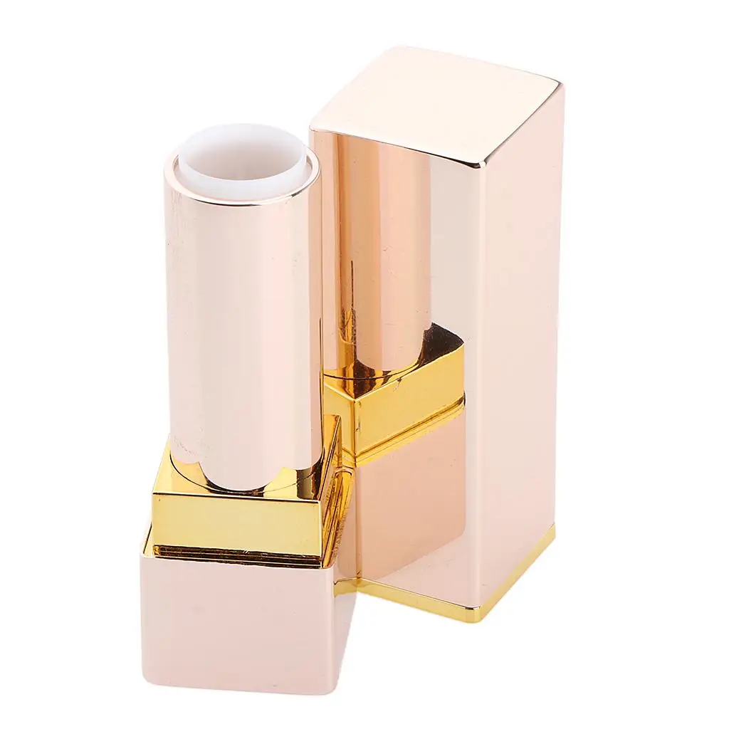 AfricJules-Tubes de baume pour femmes et filles, Tubes carrés mignons avec veds, Tubes illables au quotidien, DIY, 3.8g par pièce, 1 PC