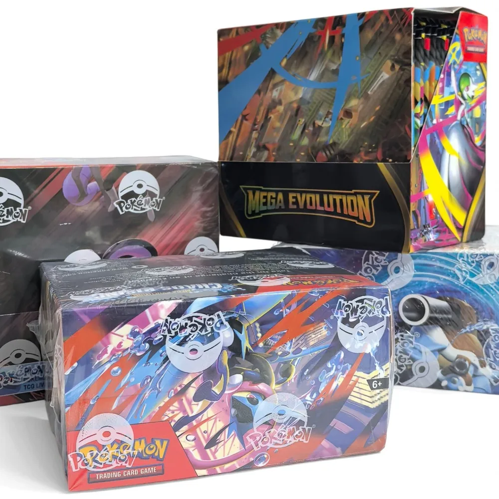 TCG Booster Pack Mega Evolution Ascended Heroes English Version Cards Per Pack Rare Trading Cards for Collection Gift