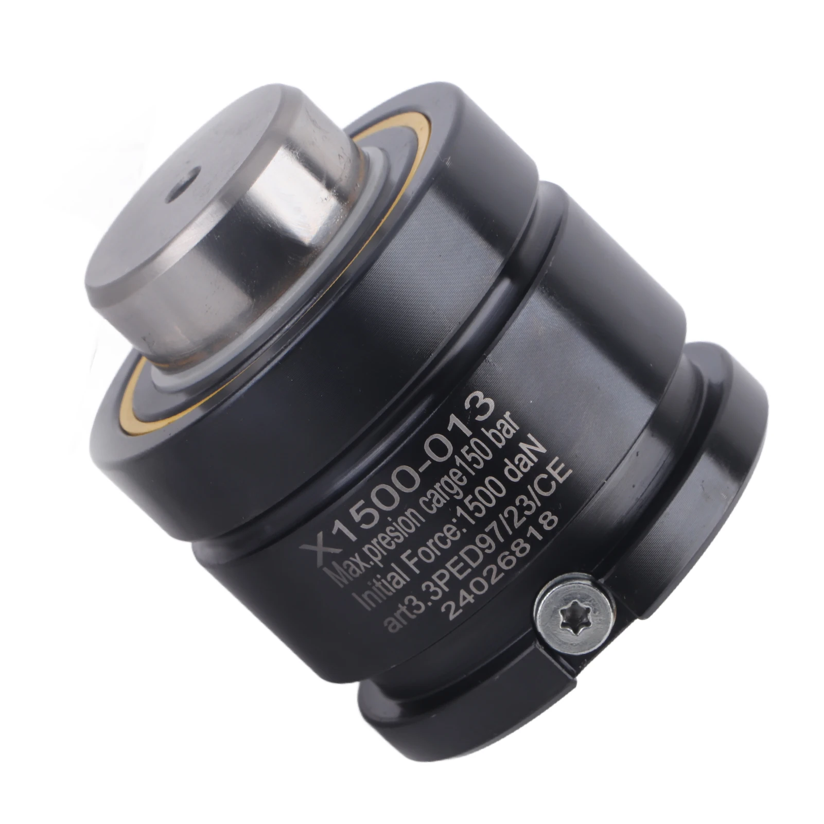 Gas Spring with Inflation Port Nitrogen Gas Spring Mould Stamping Parts with Inflation Port 15000N Initial Force 1500 Series