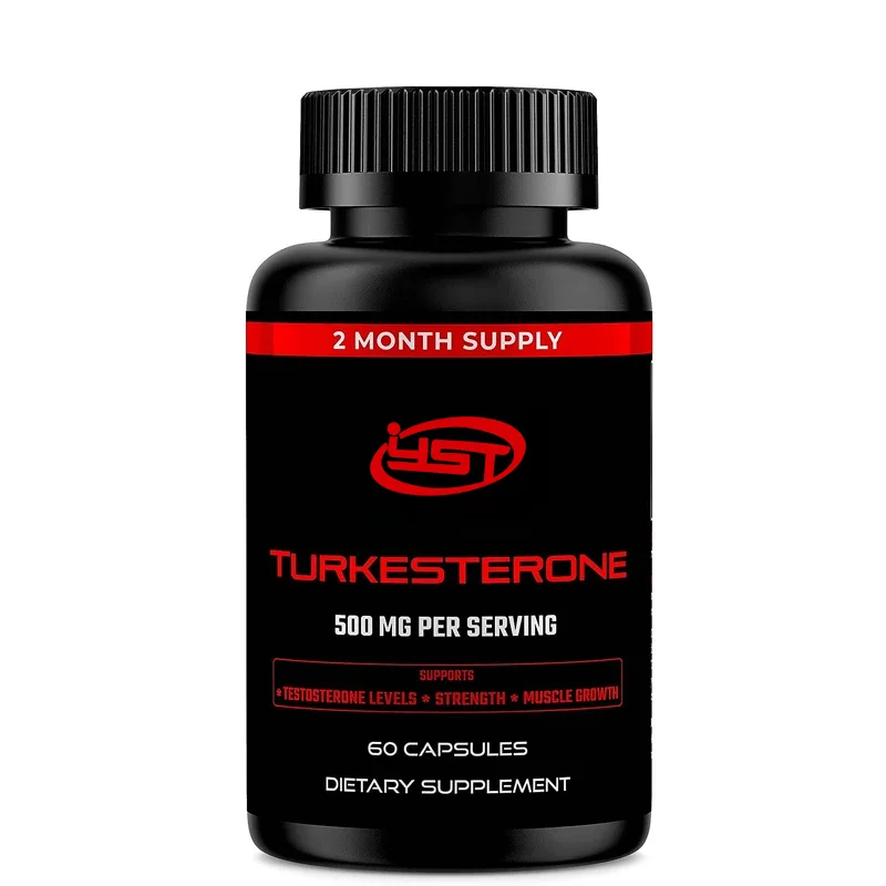 Turkesterone supplement 500mg (500mg gingerol, 526 mg Ajuga Turkestanica) promotes strength and muscle growth