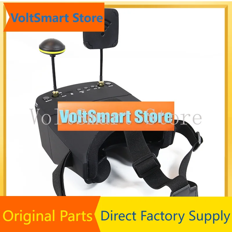 VoltS5.8G 40CH FPV Glasses LS-800D Dual Antenna With DVR 5
