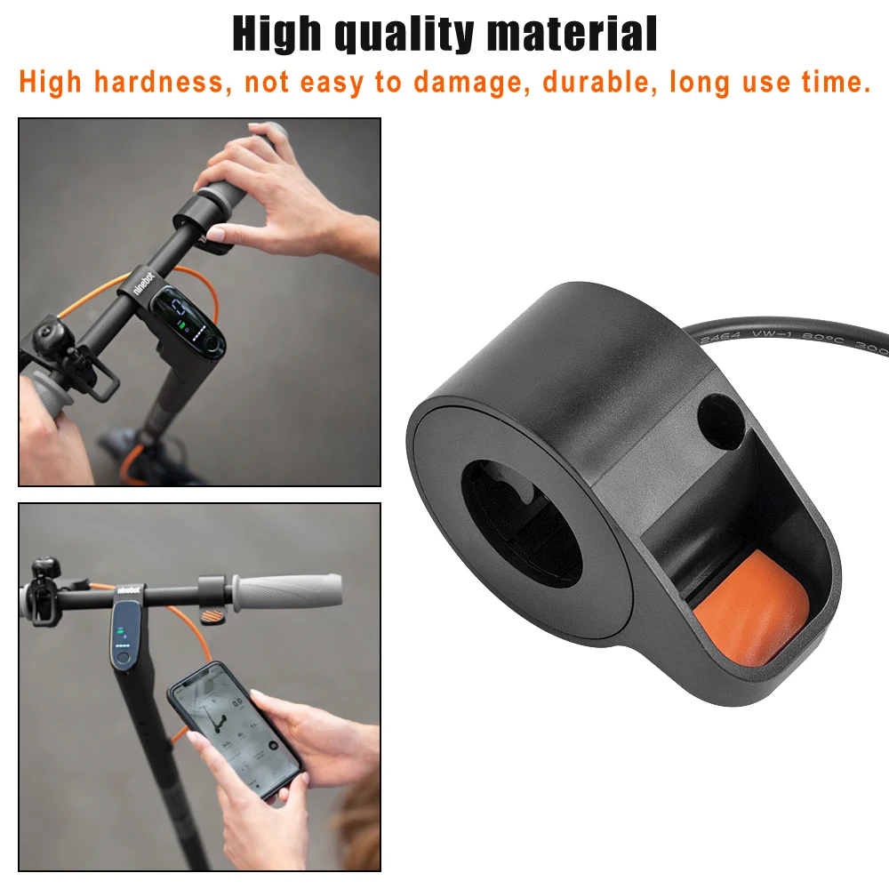 Throttle Thumb Dial Accelerator For Segway Ninebot F20 F30 F40 25 Electric Scooter Thumb Throttle Speed Control Assembly Parts