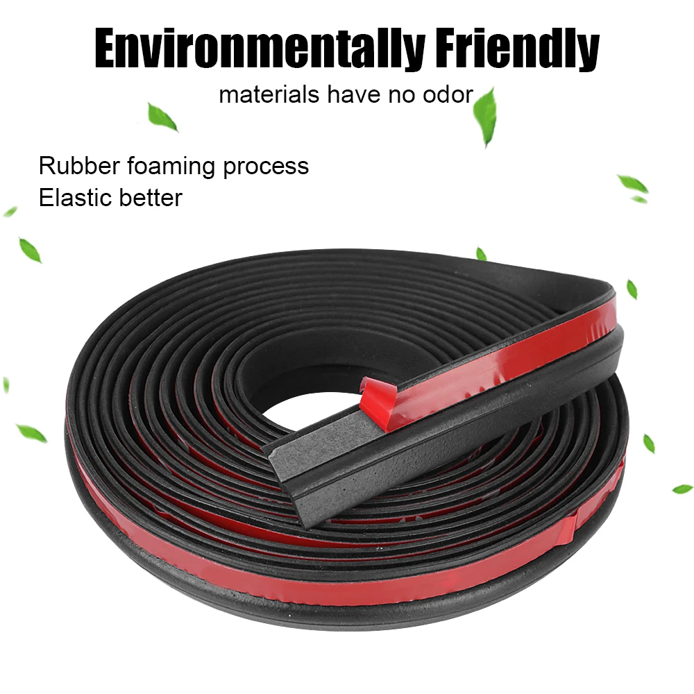 Protection Edge Guards Trim Sound Insulation Weatherstrip Auto Stickers Auto Double Layer Car Door Rubber Seal Strip D Z Type