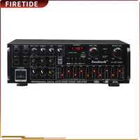 SUNBUCK Sound Amplifier Home Car Bluetooth Audio Power Amplifier EQ Equalization Card Receiver Subwoofer Power Amplifier