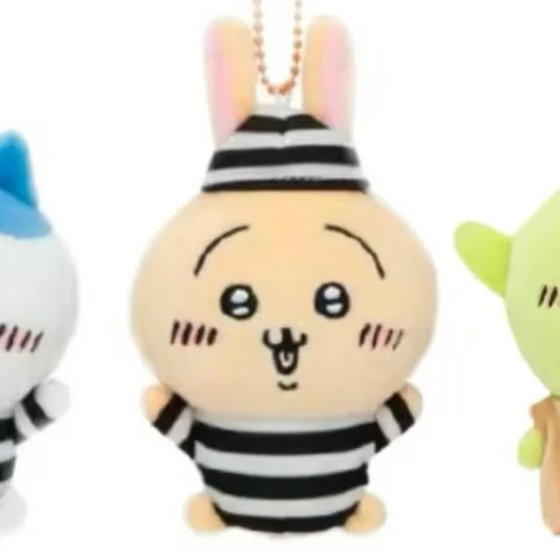 

Japanese fantasy self-deprecating bear Chiikawa plush Usachi doll Hachi pendant Jiikawa gift key, animation peripheral ornaments