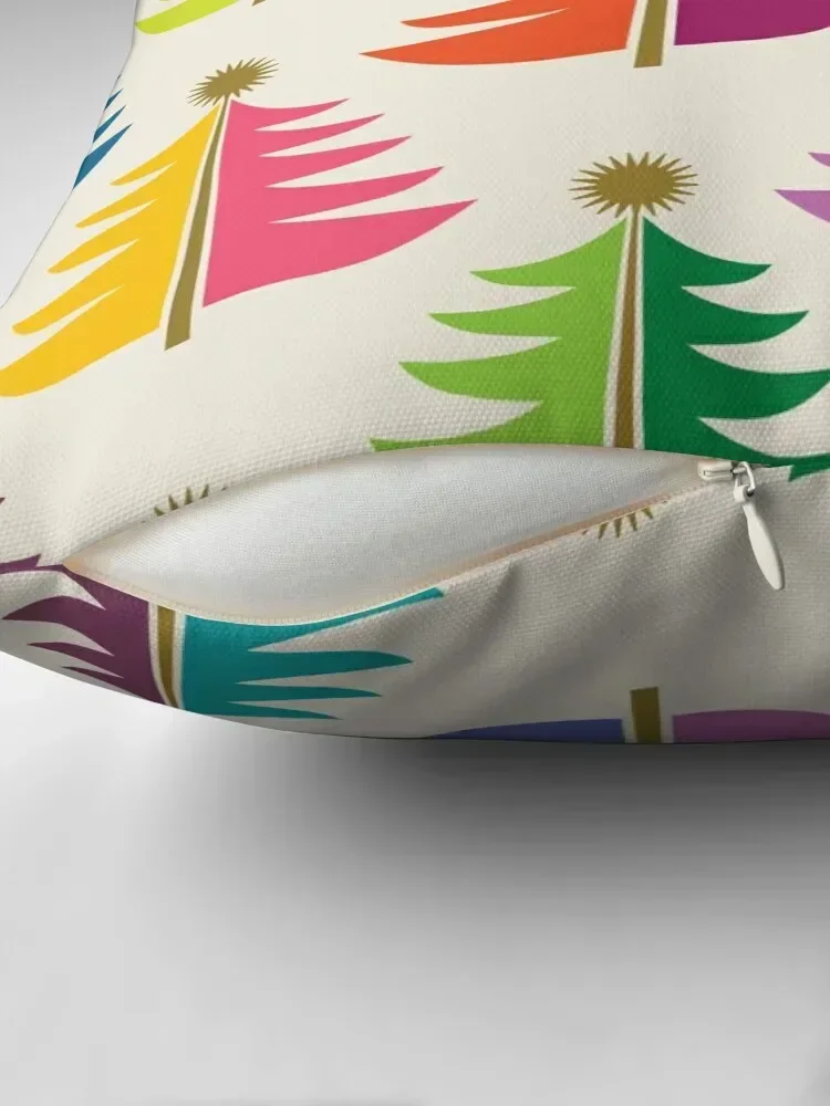 Tree Topped ~ Colourful Throw Pillow Cushions Cover pillows decor home pillow