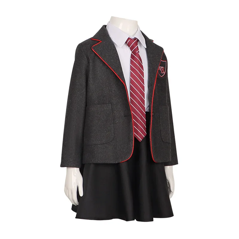 Musical Matilda Cosplay Costume Children School Uniform Girls Halloween Cosplay Matilda Clothing