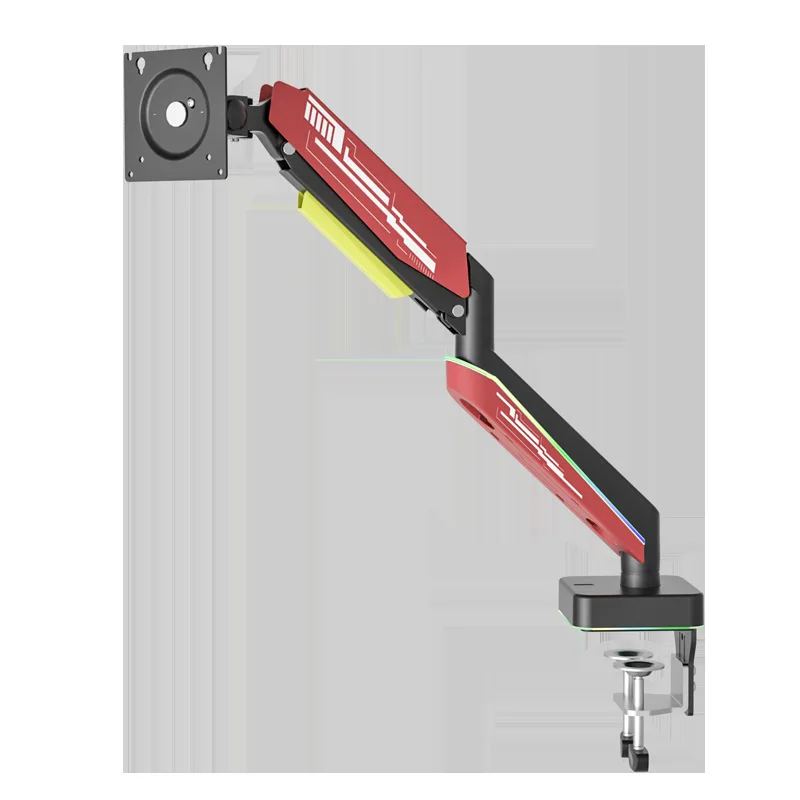 

Pneumatic belt light strip RGB e-sports hairtail display bracket