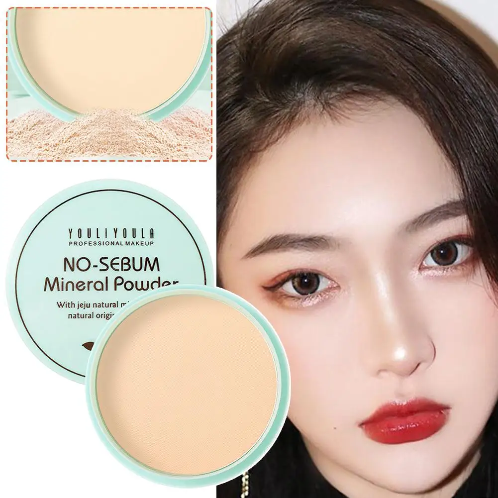 Mineral Powder Makeup Setting Facial Concealer Powder Matte Translucent Loose Powder Natural Oil Control Brighten Tone