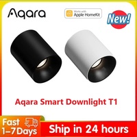 Aqara Smart Downlight T1 Zigbee Dimming Round Light 10W Beam Angle 24°36° Adaptive Lighting Anti-glare For Aqara Home Homek App
