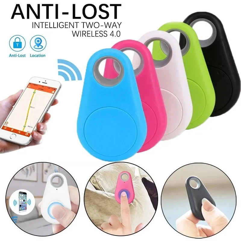 Smart Bluetooth Mini Tracker Cat Dog Anti-Lost Tag Locator Pets Articles Wallet Collar Tracking Device Accessories