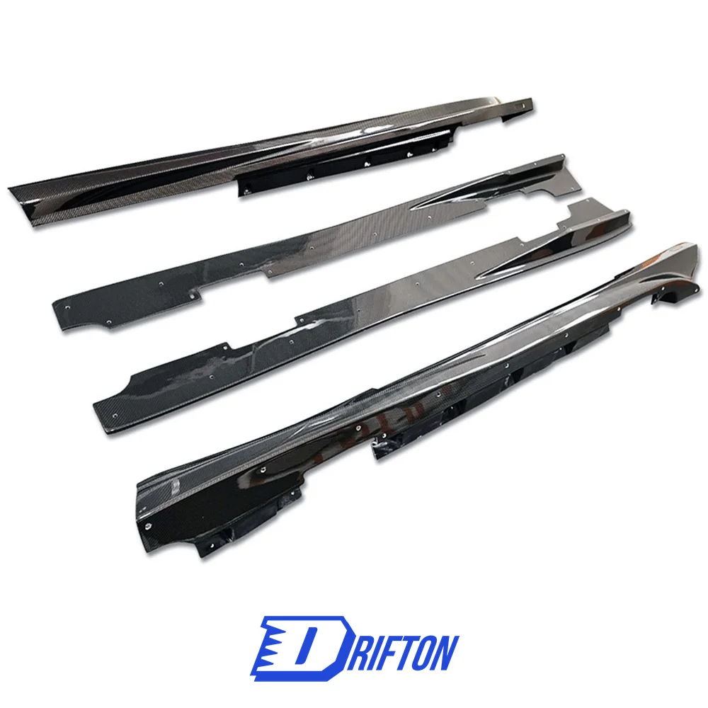

Varis 2019 Style Carbon Fiber Side Skirt Underboard Set For Nissan R35 GTR 2017-2019 Body Kit Bodykit Panels