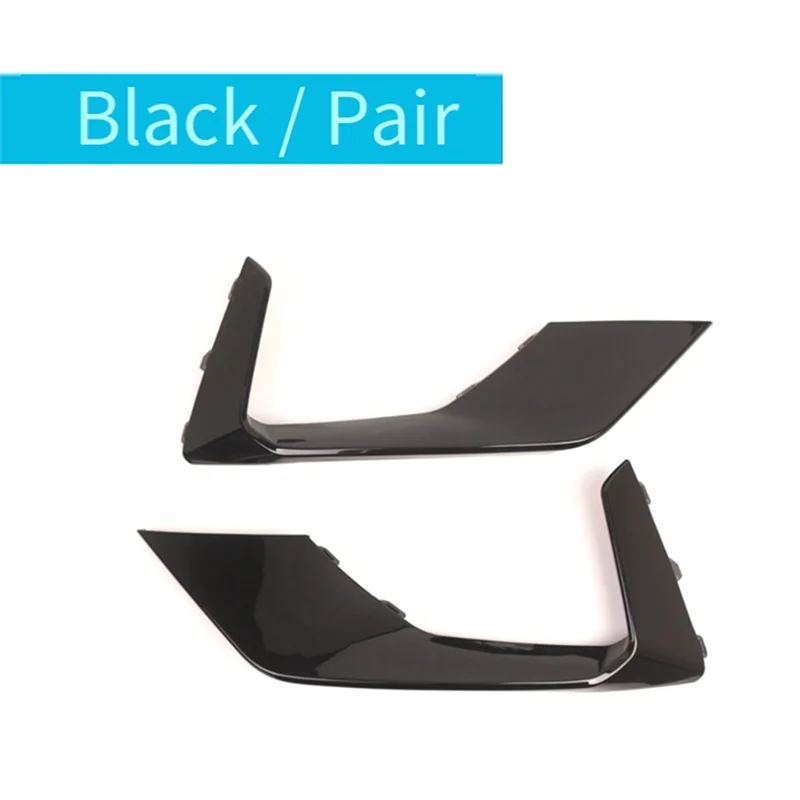 إطار مصباح الضباب المصد الأمامي المصد الأمامي ذو الشبكة السفلية لسيارة Ford Focus ST Sport MK4 2018-2021 2369984 2369991 أسود لامع