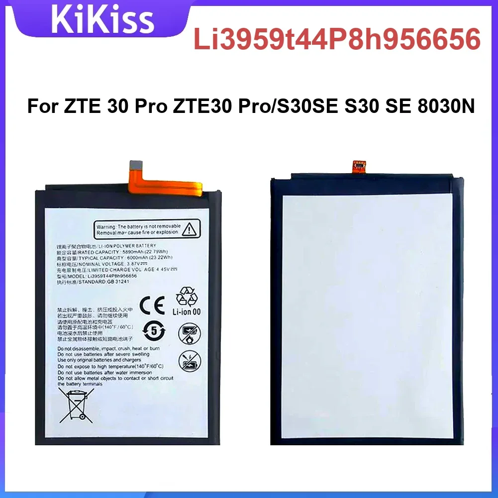 

Powerful For ZTE 30 Pro ZTE30 Pro/S30SE S30 SE 8030N Li3959t44P8h956656 Certified Quality Mobile Phone Battery
