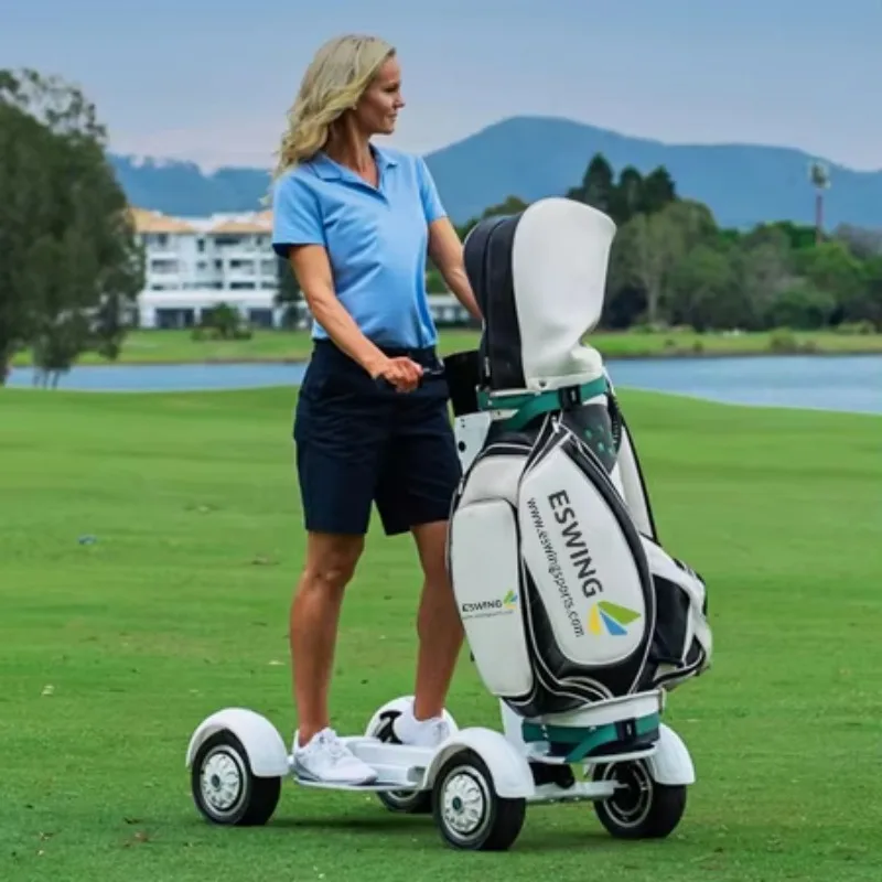 

Golf Skate Caddy Max Load 150kg Electric Golf Scooter 4 Wheeler Electric Golf Car for Sale