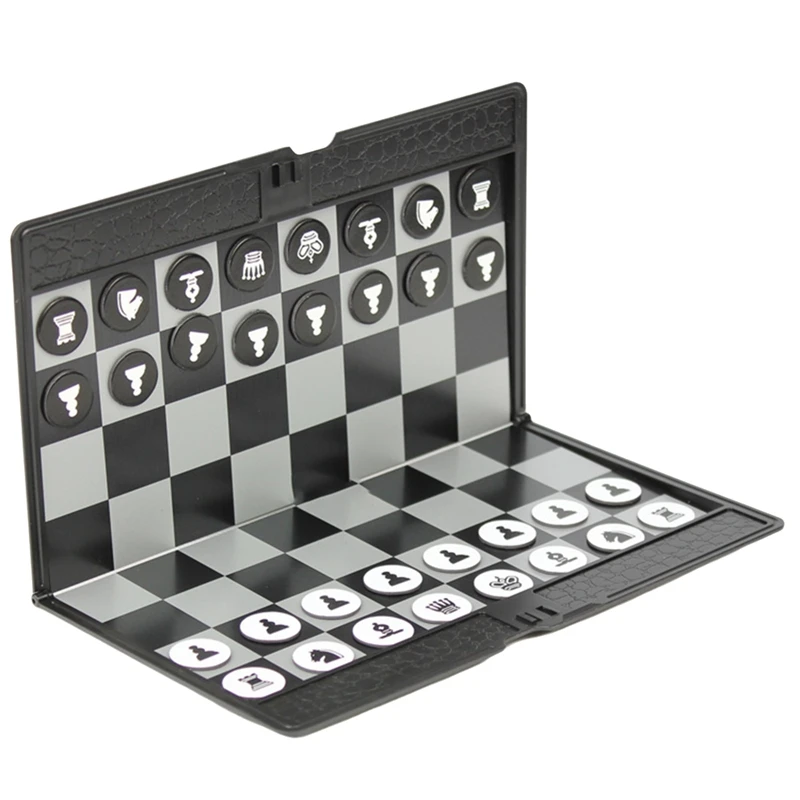 

Pocket Chess Travel Board Set, Suitable For Use On Airplanes, Suitable For Children And Adults