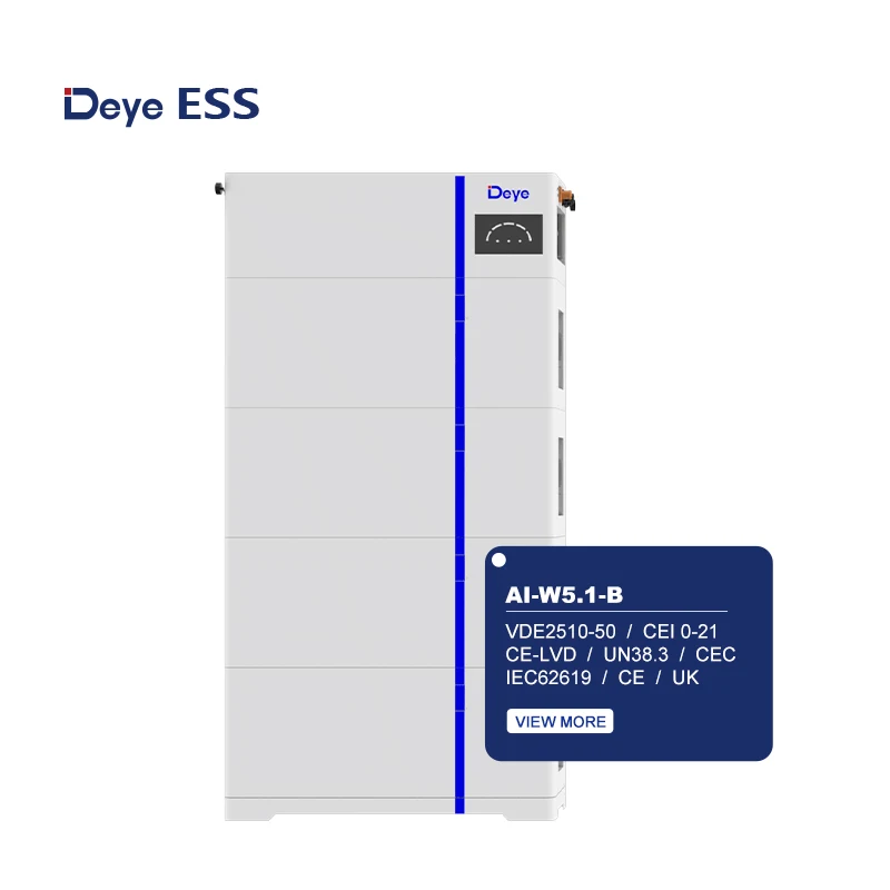 Deye ESS AI-W5.1-B Manufacturer 51.2V Module 100ah LFP Battery LiFePO4 Battery Energy Storage Systems