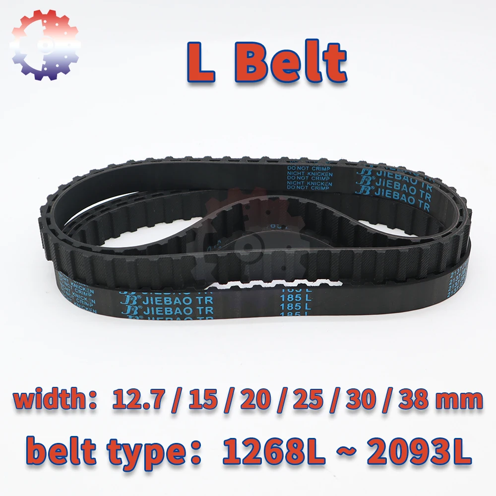 

1268L to 2093L Belt L Timing Belt Width 12.7mm 15mm 20mm L Synchronous Belt 25mm 30mm L Timing Rubber Belt 38mm Closed Loop Belt