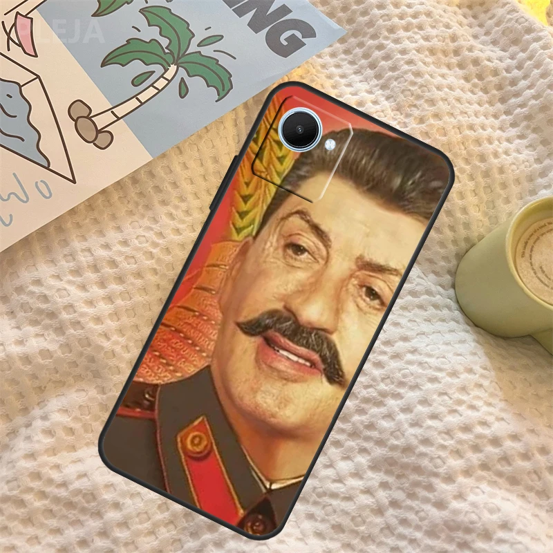 حافظة ستالين الروسية السوفياتية لـ Realme C55 C71 C67 C51 C75 C63 C61 C65 C53 C35 11 12 13 14 Pro Plus GT6 GT7 15 Pro #3