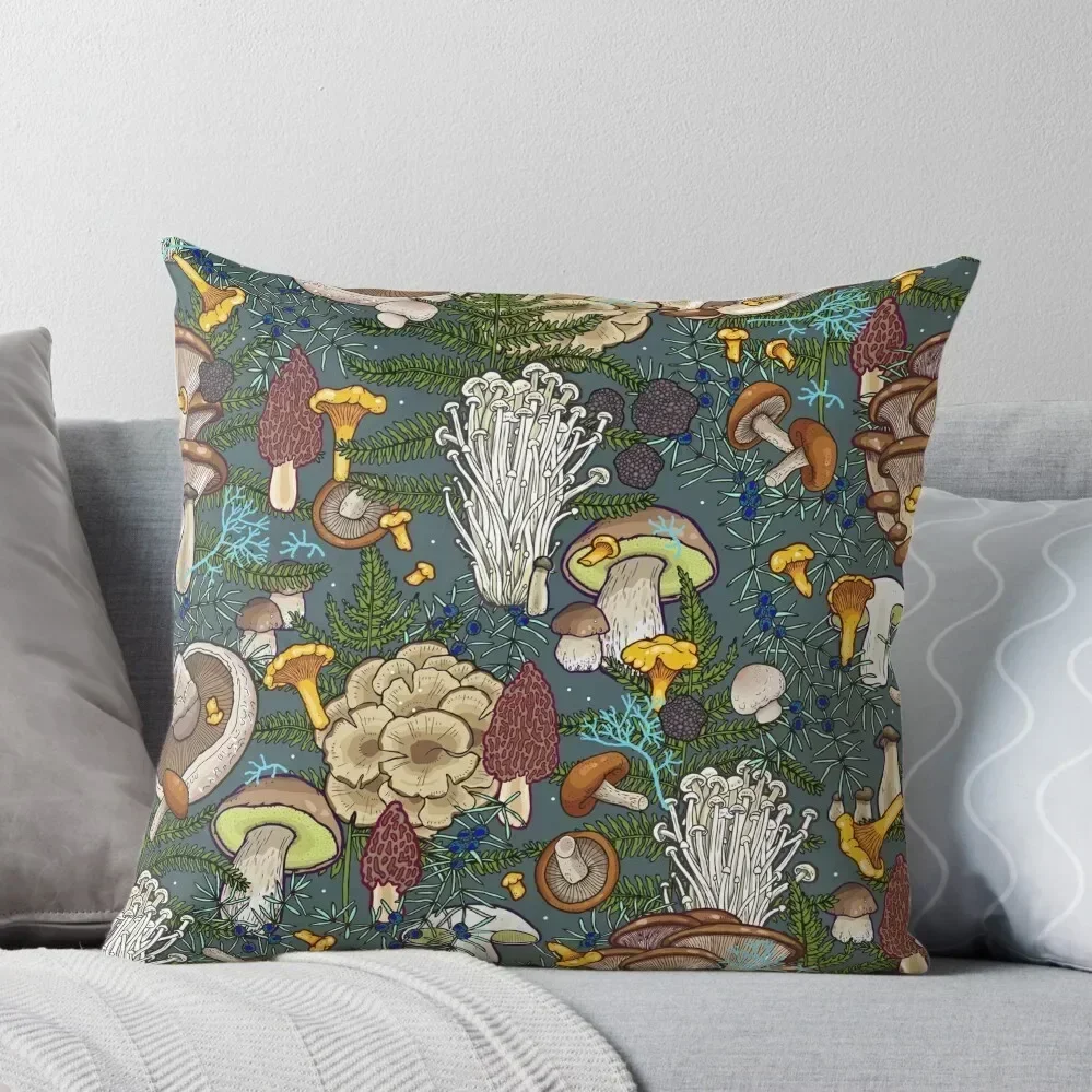 mushroom forest Throw Pillow Luxury Sofa Cushions Sofas Covers Pillow Cases pillow