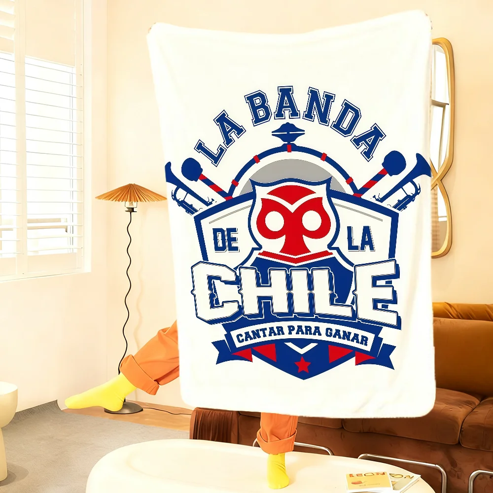 Fashion Art Cool Club U-Universidad De C-Chile Blanket Throw Super Cosy Plush Living Room Sofa Couch Childish Birthday Gifts