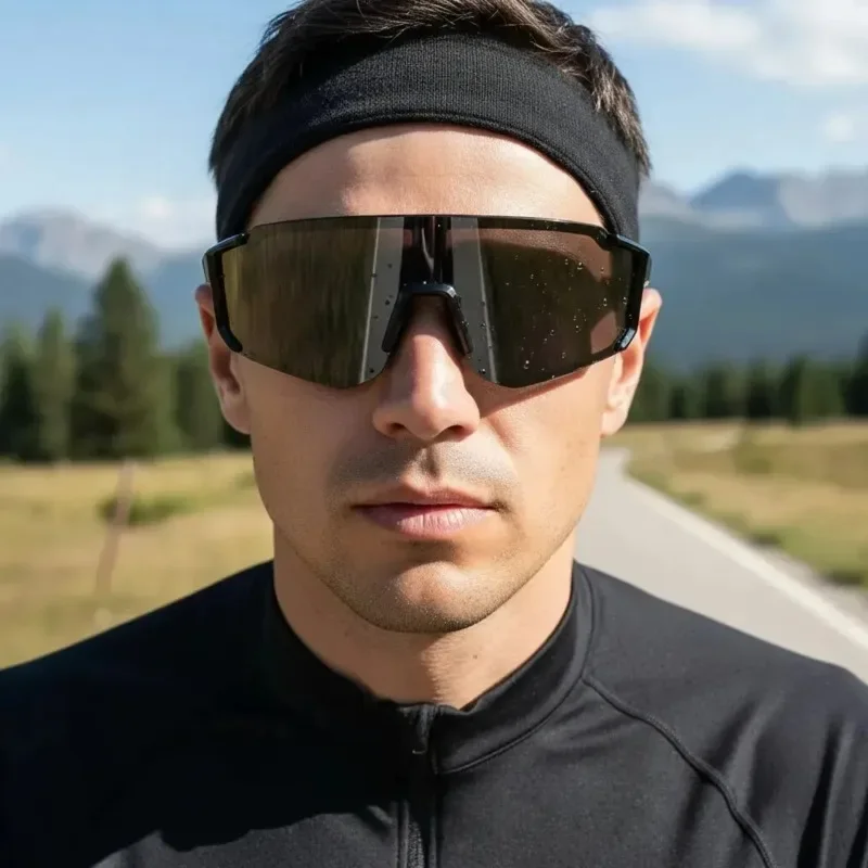 Männer Radfahren Gläser UV Schutz Anti-fog Outdoor Sport Bike Shades Reiten Laufen Brillen Brille
