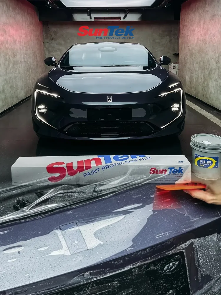 

Suntek High Gloss 6.5Mil TPU PPF Paint Protection Film Transparency Self Healing Anti Scratch 10 Year Warranty Original Car Body