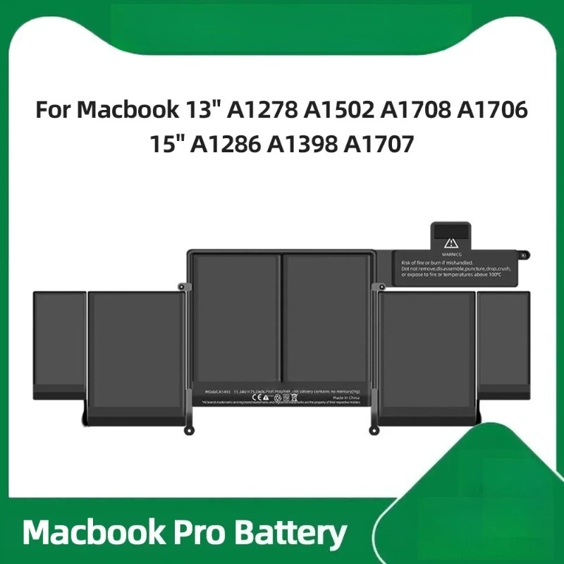 A1322 A1493 A1713 A1819  A1417 A1618 A1321 Battery For Macbook Pro 13