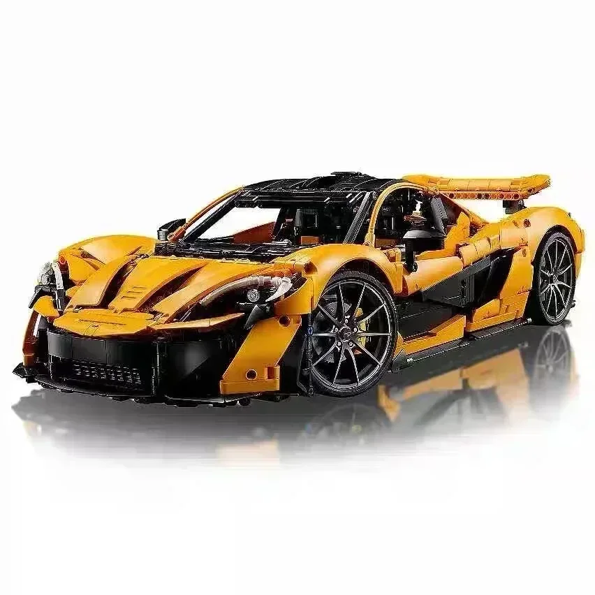 2024 New 3893pcs Technical 42172 P1 Super Racing Car Building Blocks 1:8 Model Super Sports Cars Bricks Toys For Boys Gifts