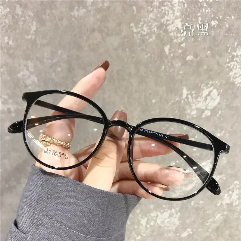 Retro Small Oval Frame Myopia Glasses Minus Glasses Frame with Degree Round Women Nearsighted Eyewear 0 -1.0 1.5 2.0 2.5 To -6.0