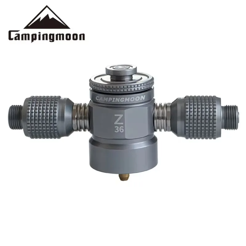Propane Gas Canister Converter One Divides Into Three Outlet Stove Tank Bottle Split Adapter Camping Accessories