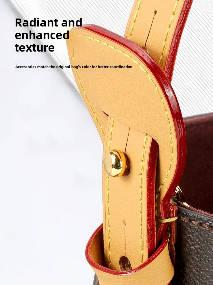 Pure Copper Mushroom Shaped Shoulder Strap Buckle Hardware for Bucket Bag DIY Accessories Suitable for All LV BB Parts