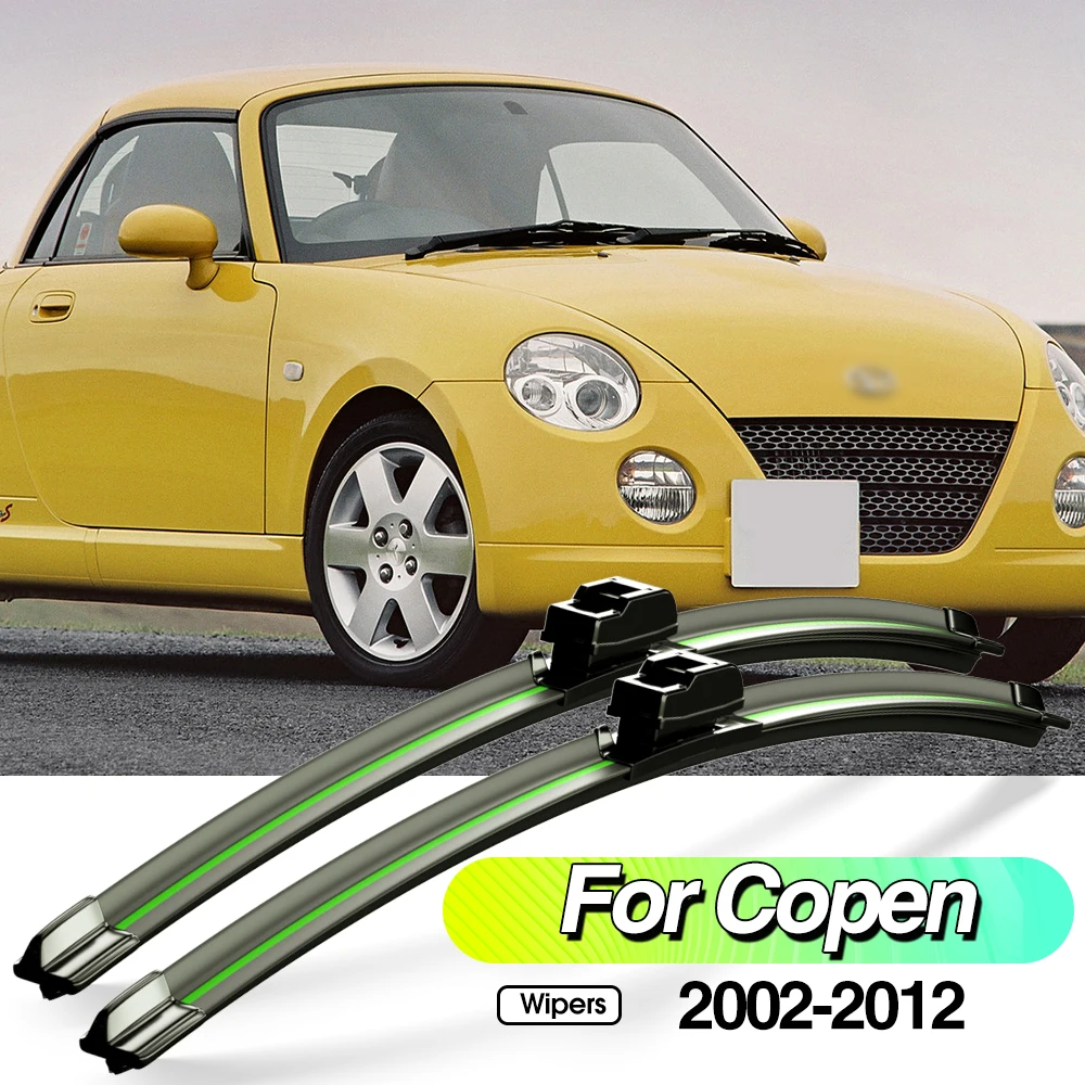 

For Daihatsu Copen 2002-2012 2pcs Front Windshield Wiper Blades Windscreen Window Accessories 2003 2004 2005 2006 2007 2010 2011