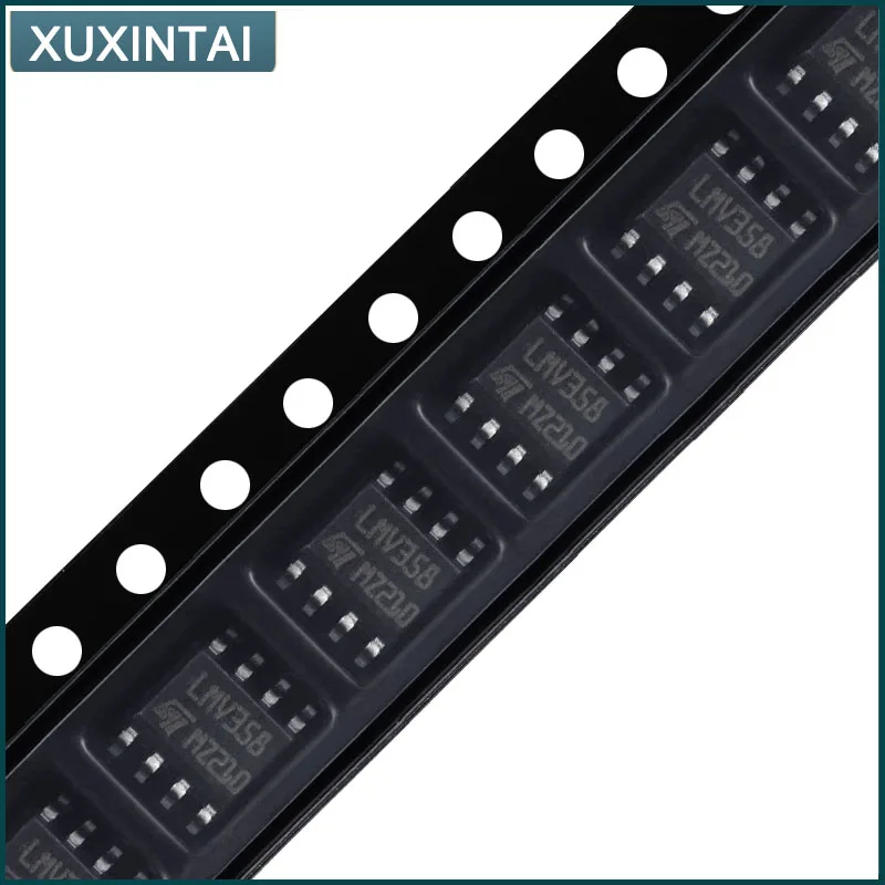 20Pcs/Lot New Original   LMV358IDT  LMV358  General Purpose Amplifier 2 Circuit Rail-to-Rail 8-SOIC