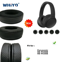 Replacement Ear Pads for Panasonic RB-M300B RB-M500B Headset Parts Leather Cushion Velvet Earmuff Headset Sleeve Cover