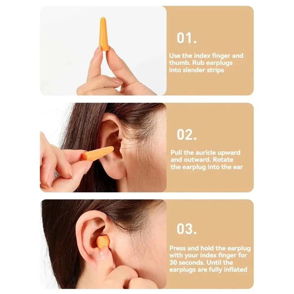 1Pcs Noise-reducing Anti-noise Earmuffs Adjustable 2 in 1 Eye Mask Insulated Sound Insulation Sleep Earplugs