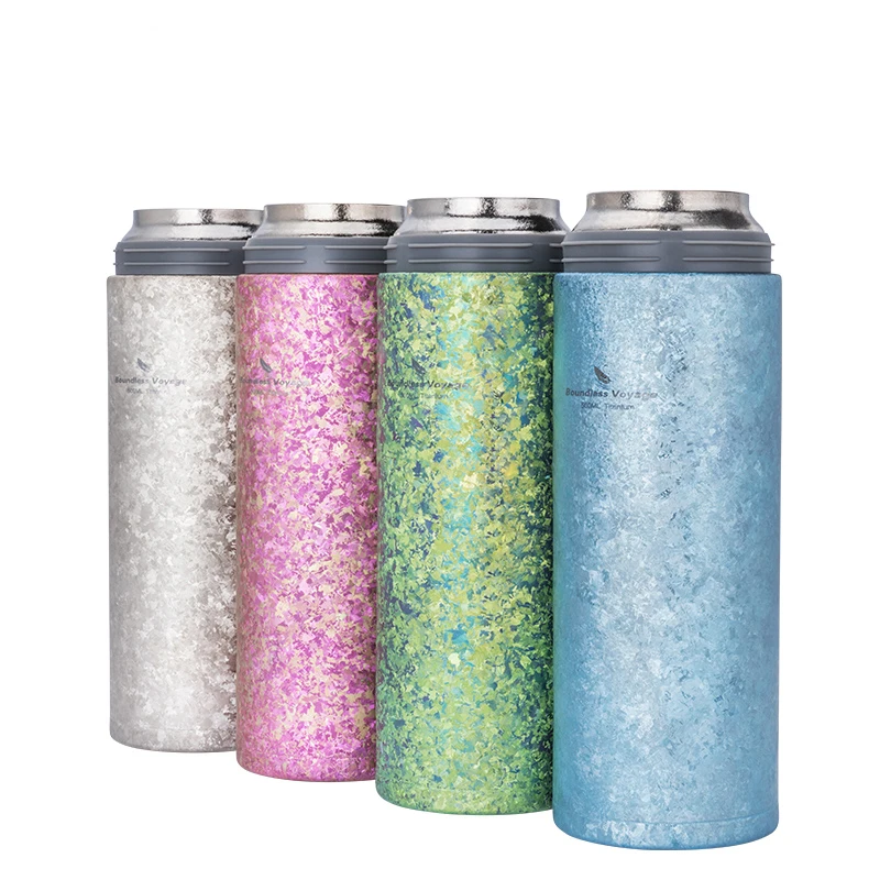 

Boundless Voyage 500ml Titanium Insulated Water Bottle, Reusable Double Walled Bottle, Ultralight Leakproof Drinkware