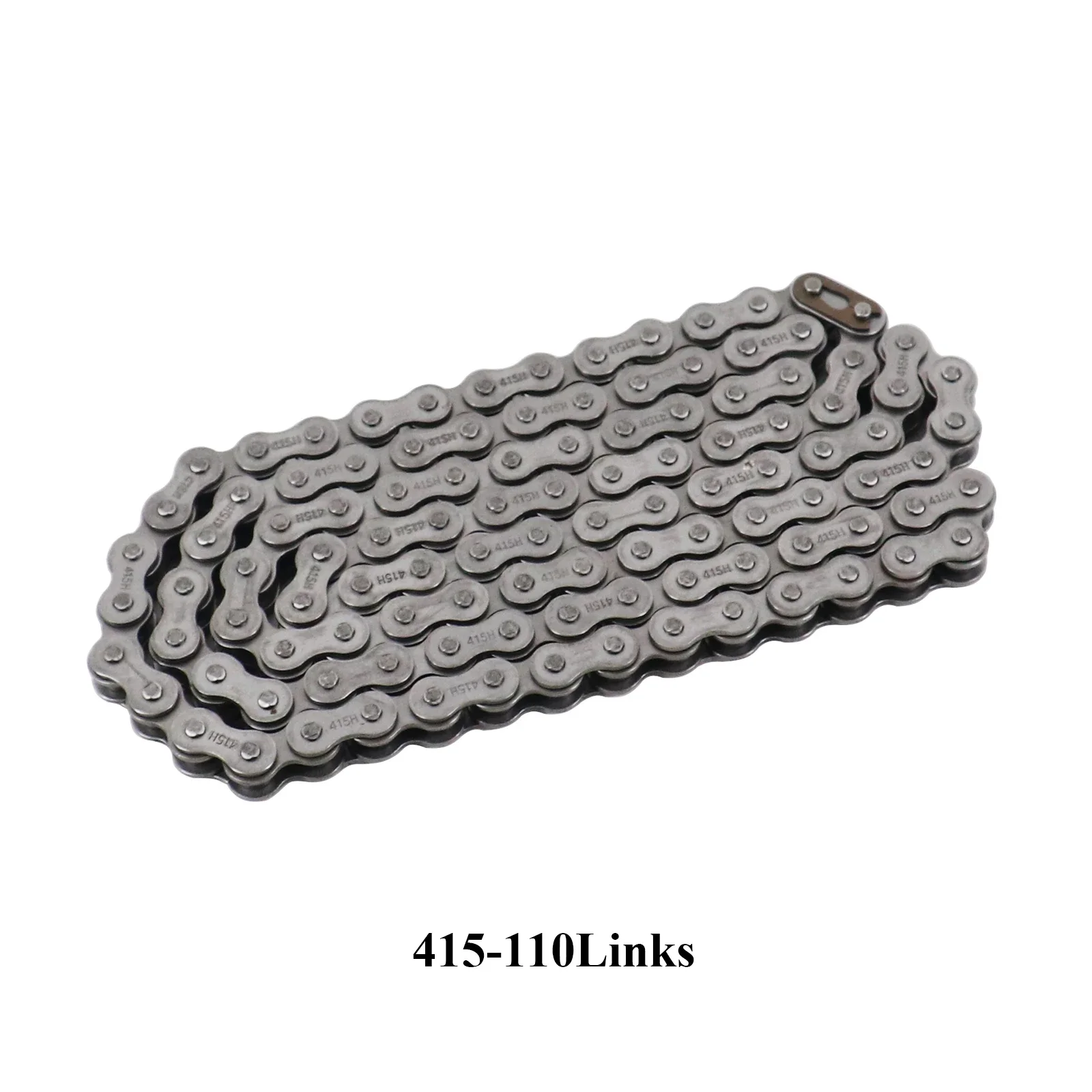 Motorcycle 415-110L 110Links Chain For 49cc 60cc 66cc 80cc 2-Stroke Engine Motor Motorized Bicycle Bike Accessories