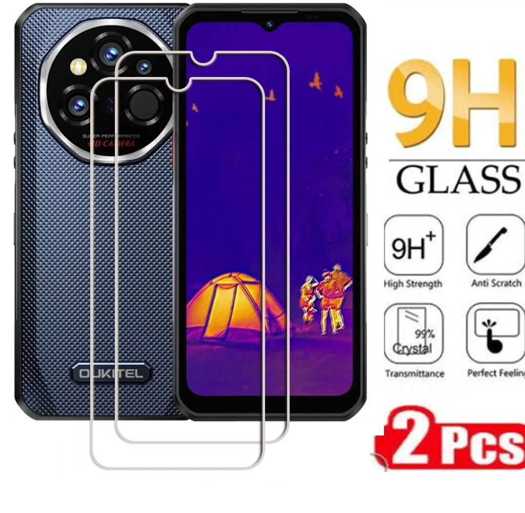 2 шт. 9H HD закаленное стекло для Oukitel WP55 Ultra 6,58 