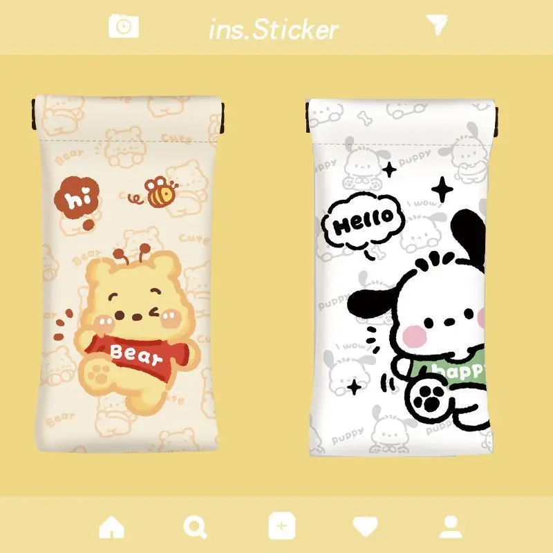 Милая сумка для очков, портативная женская высококачественная мультяшная коробка для глаз с защитой от давления и падения, солнцезащитные очки для хранения студентов