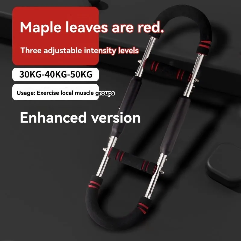 AEF6-Multifunctional Adjustable Spring Strengthener - Chest Expander With NBR Foam For Fitness Training