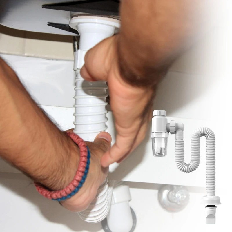 Pipe vidange d'évier cuisine