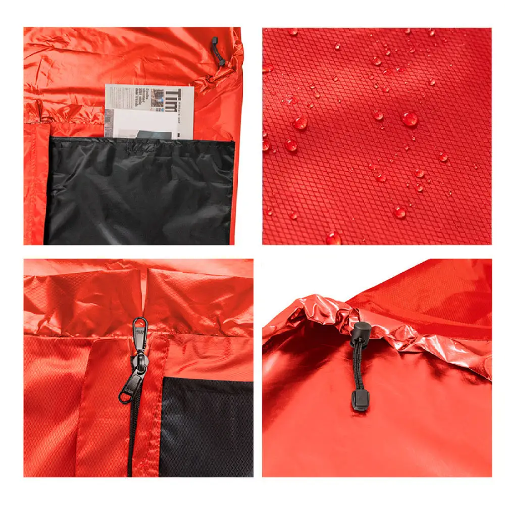 Lightweight Camping Bivy Cover For For Subito Outdoor Sleeping Bag Liner Waterproof Moisture Barrier Hiking Travel Gear